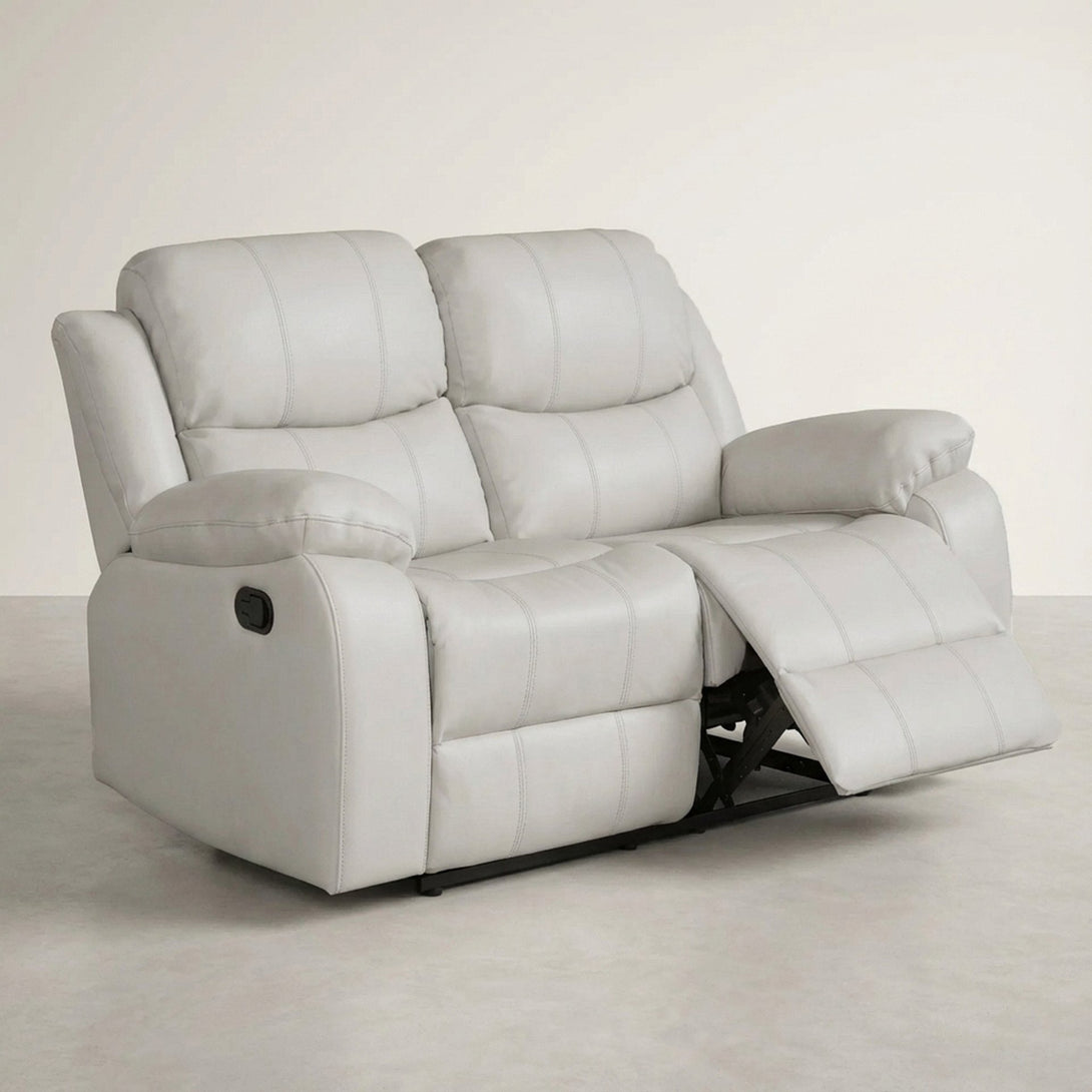 Wilson Manual 2 Seater Recliner Sofa - Beige