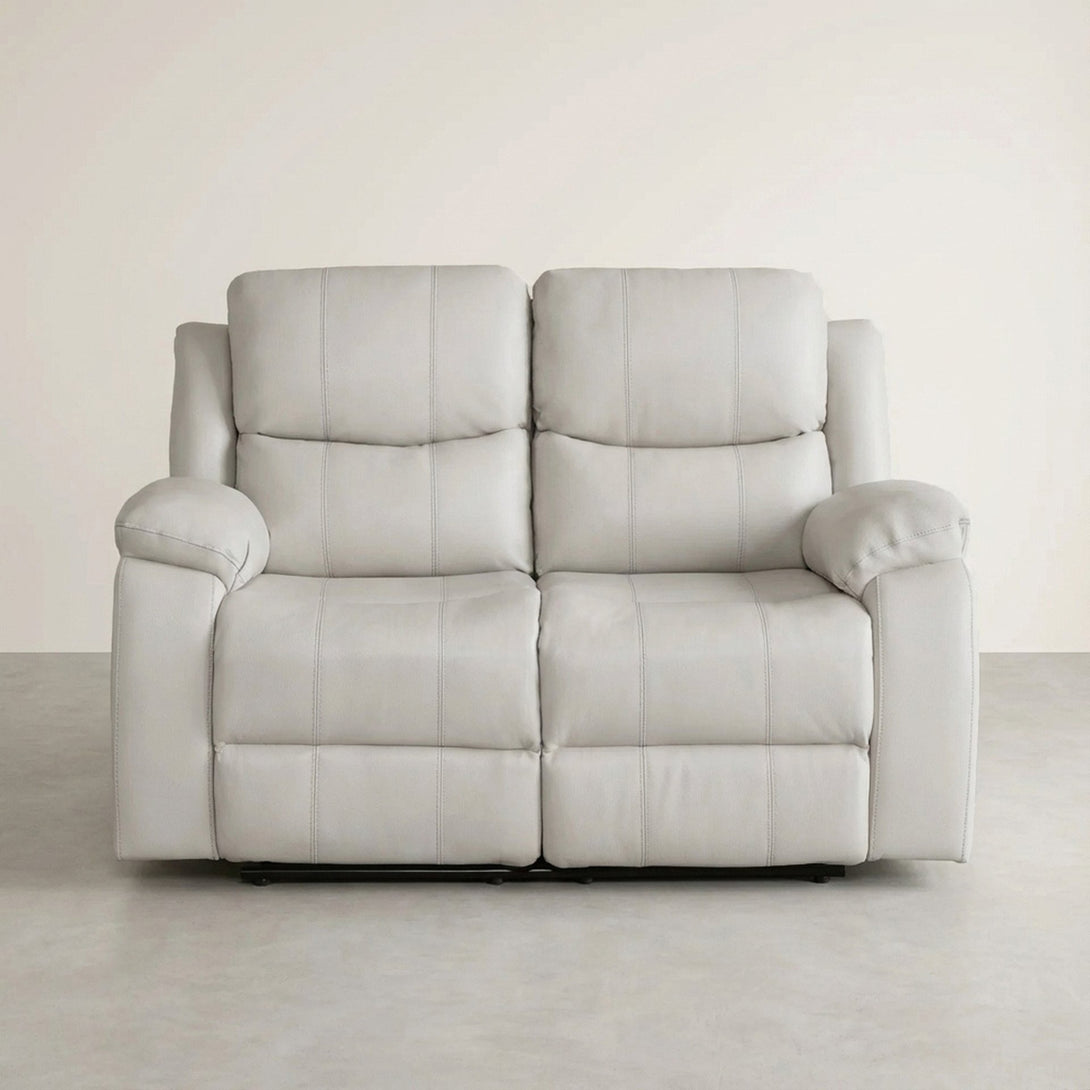 Wilson Manual 2 Seater Recliner Sofa - Beige