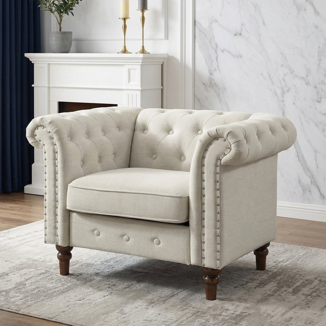 Chesley Occasional Chair - Natural Oat