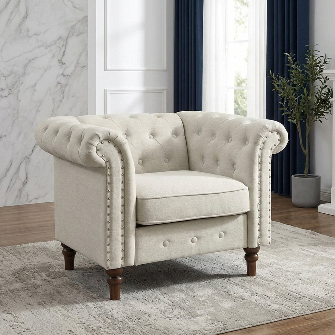 Chesley Occasional Chair - Natural Oat