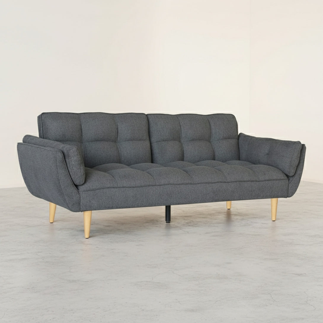 Dover 3 Seater Sofa Bed - Dark Grey