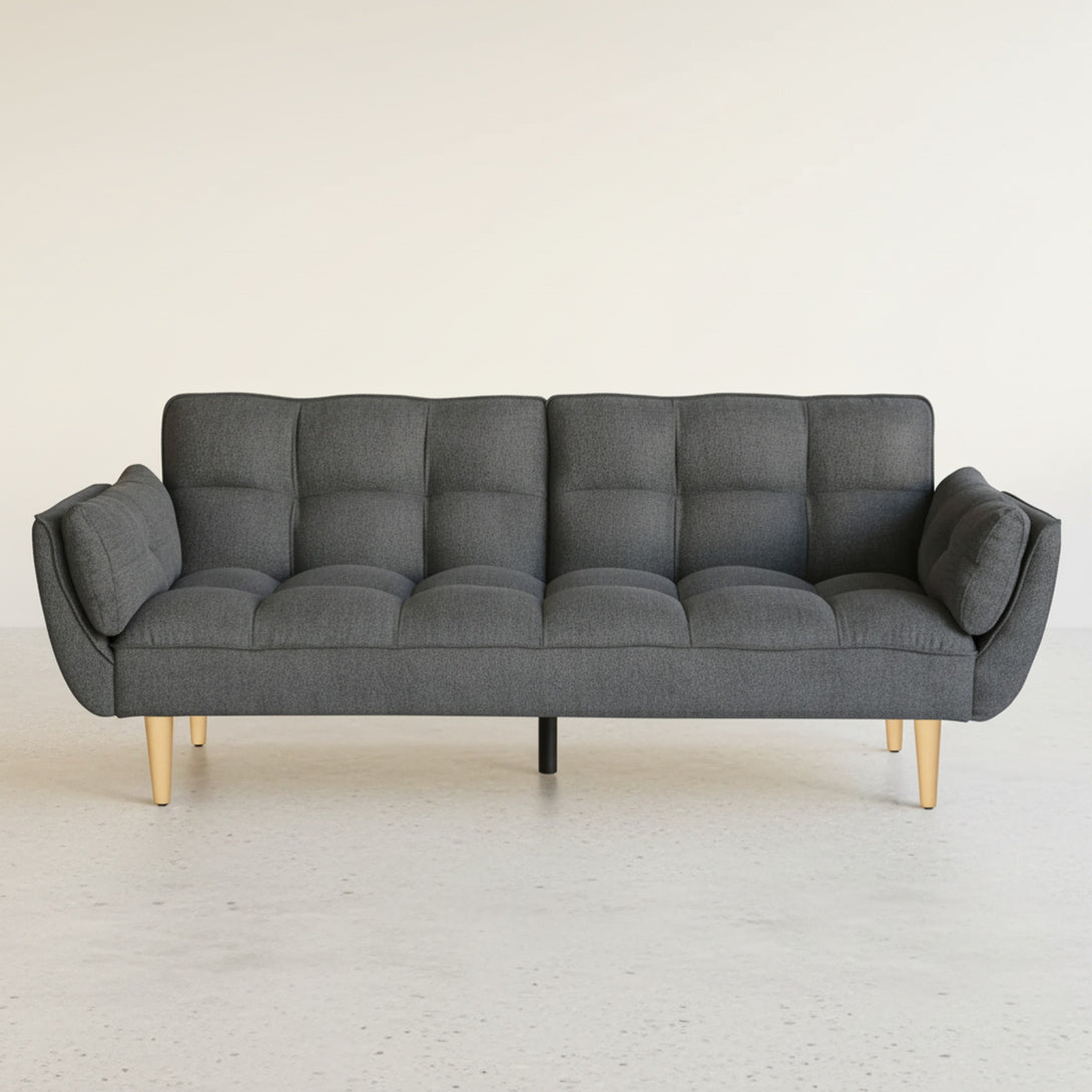 Dover 3 Seater Sofa Bed - Dark Grey