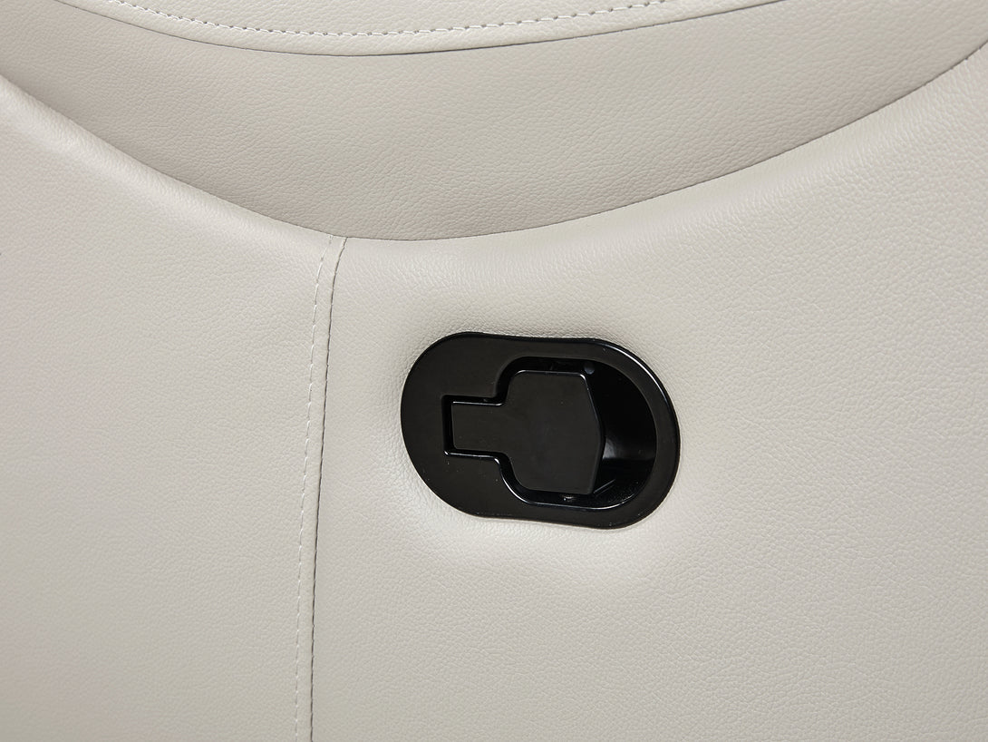 Charlton Leather Recliner Chair - Beige