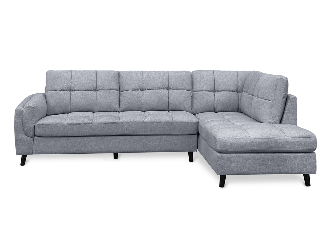 Treasurebox Parkham Corner Sofa - Light Grey