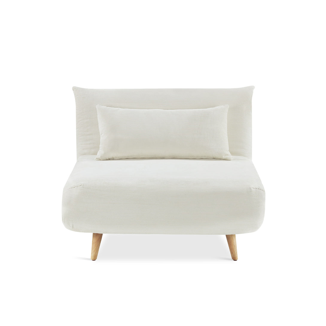 Hastings 1 Seater Fold-Out Sofa Bed - Beige