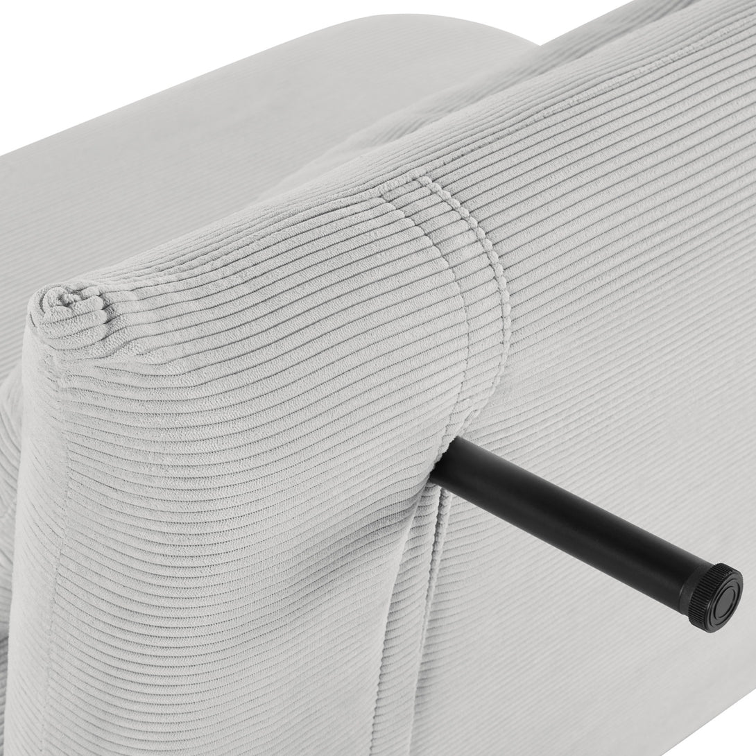 Hastings 1 Seater Fold-Out Sofa Bed - Grey