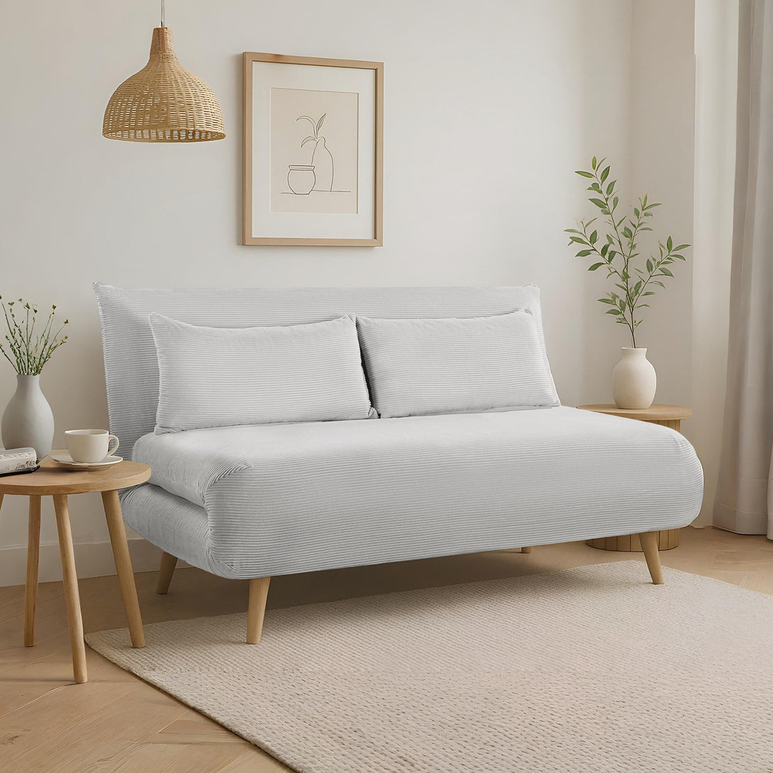 Hastings 2 Seater Fold-Out Sofa Bed - Grey