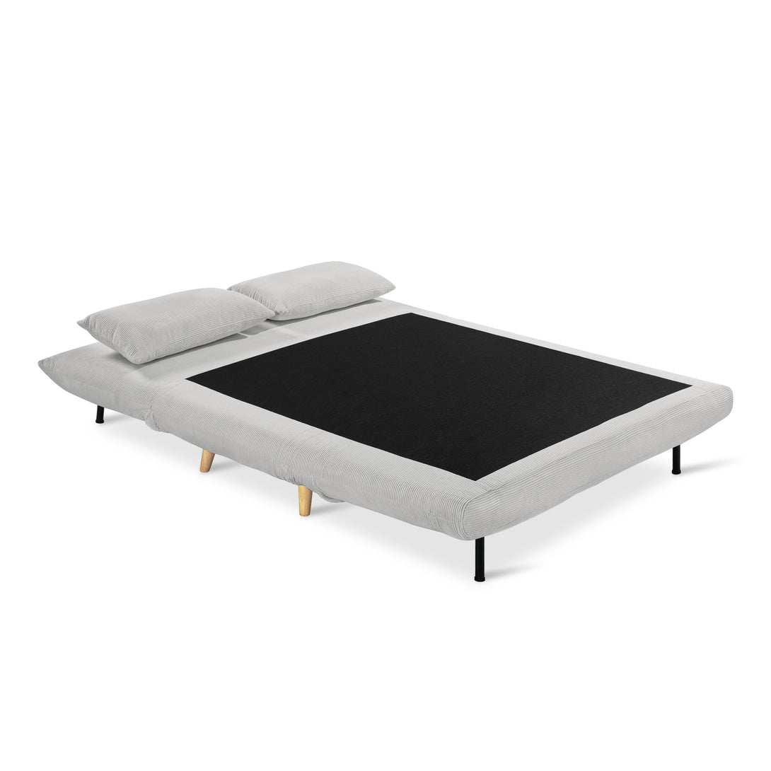 Hastings 2 Seater Fold-Out Sofa Bed - Grey