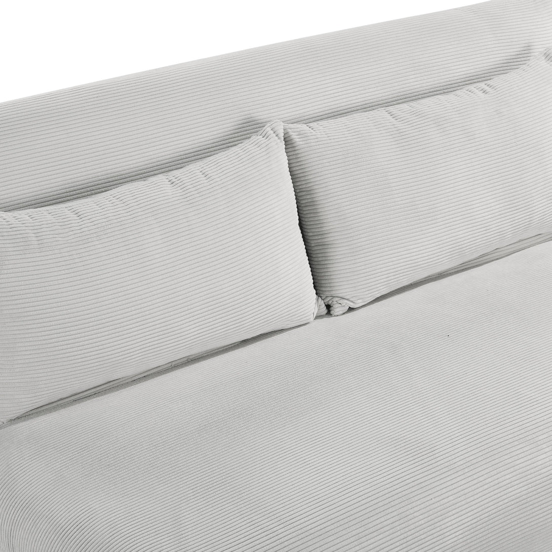Hastings 2 Seater Fold-Out Sofa Bed - Grey