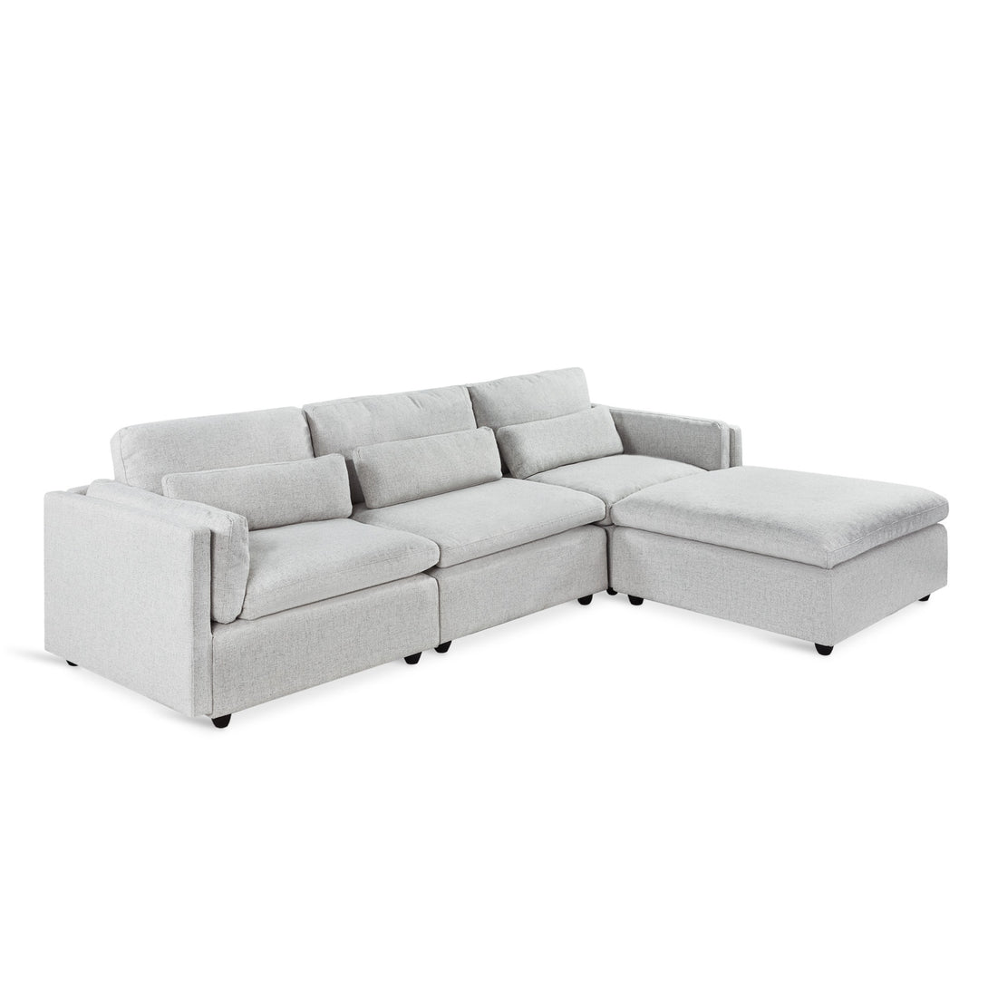 Barmouth Modular Sofa - Sliver Grey