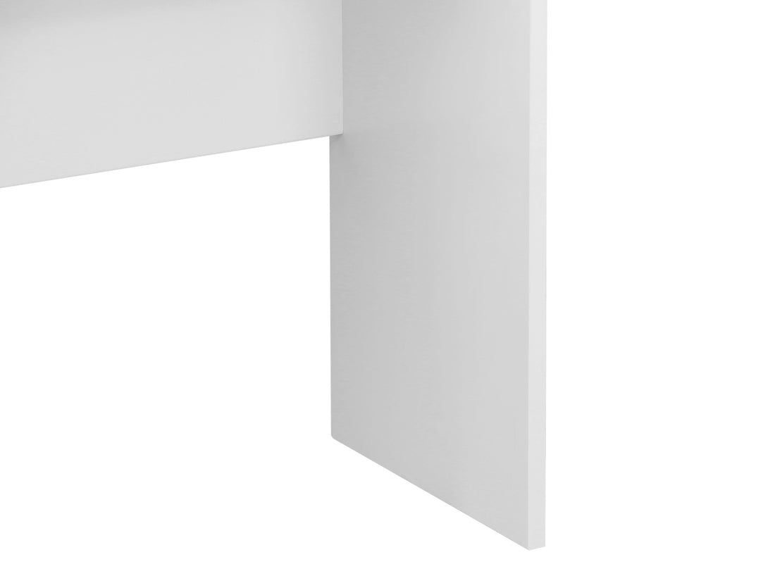 Console Table With 2 Drawers - White