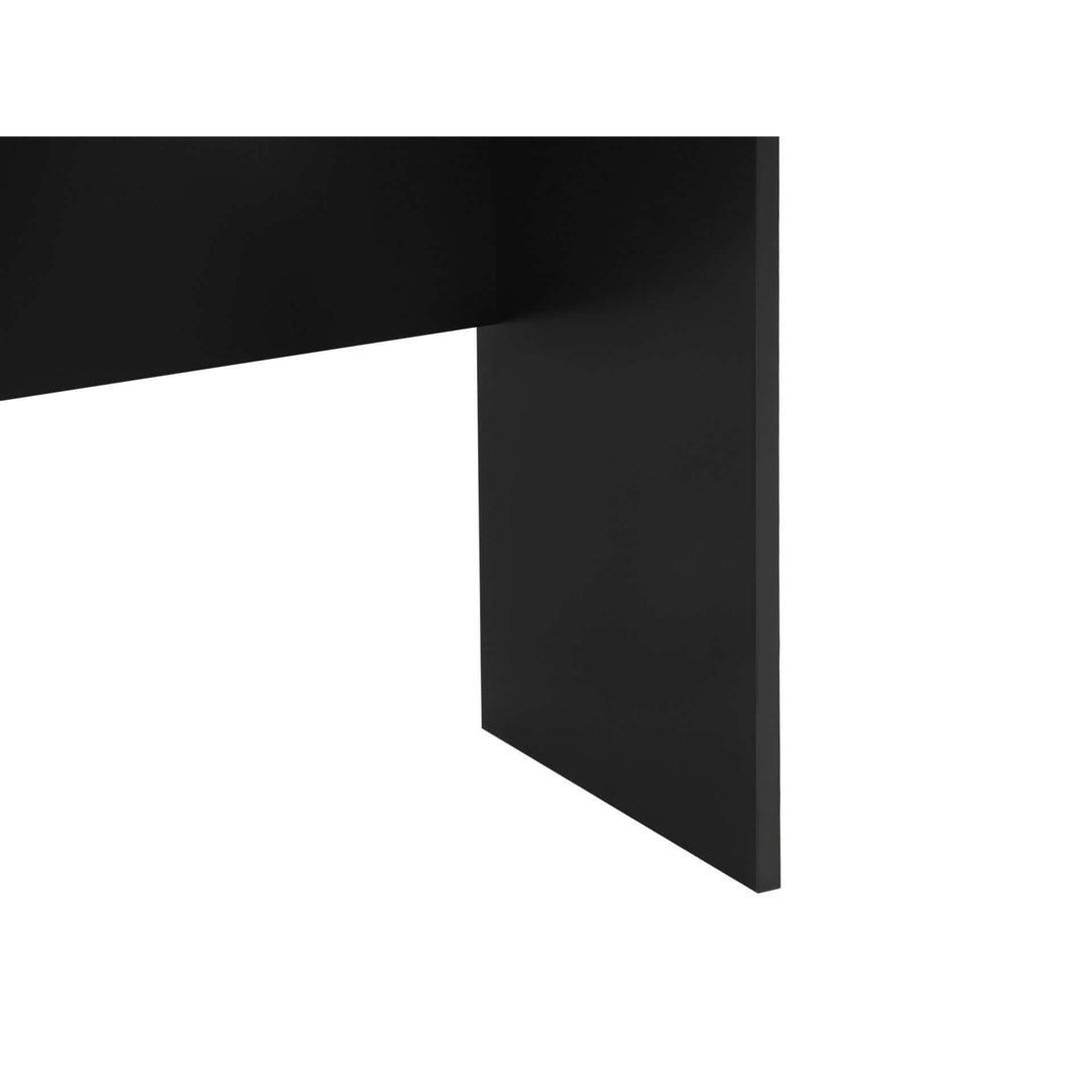 Console Table With 2 Drawers - Black