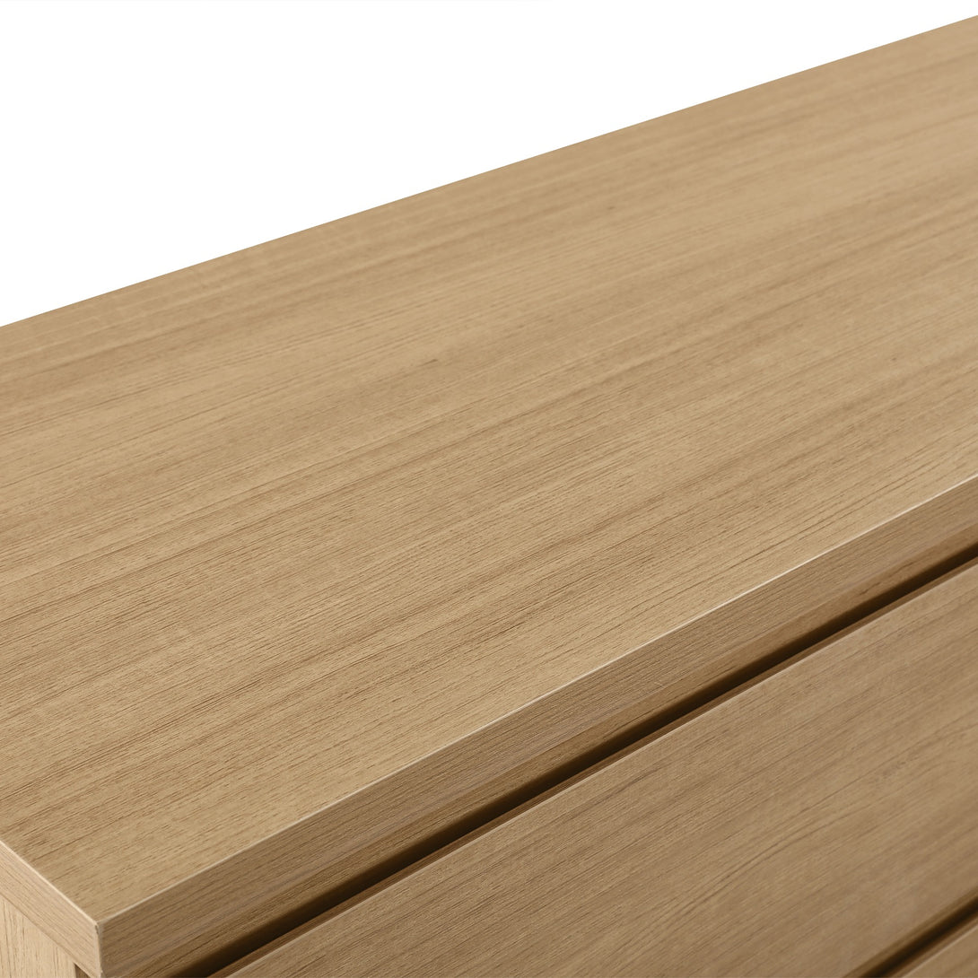 TONGASS 8 Drawer Lowboy - OAK