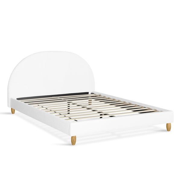 MORUISG Queen Bed Frame - White