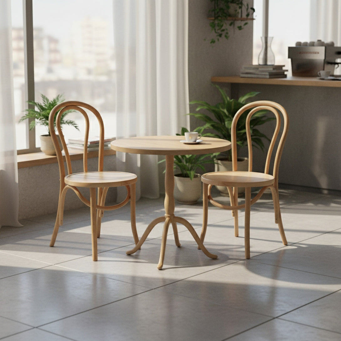 Joshua Thonet Replica Dining Chair – Set of 2 – Natural