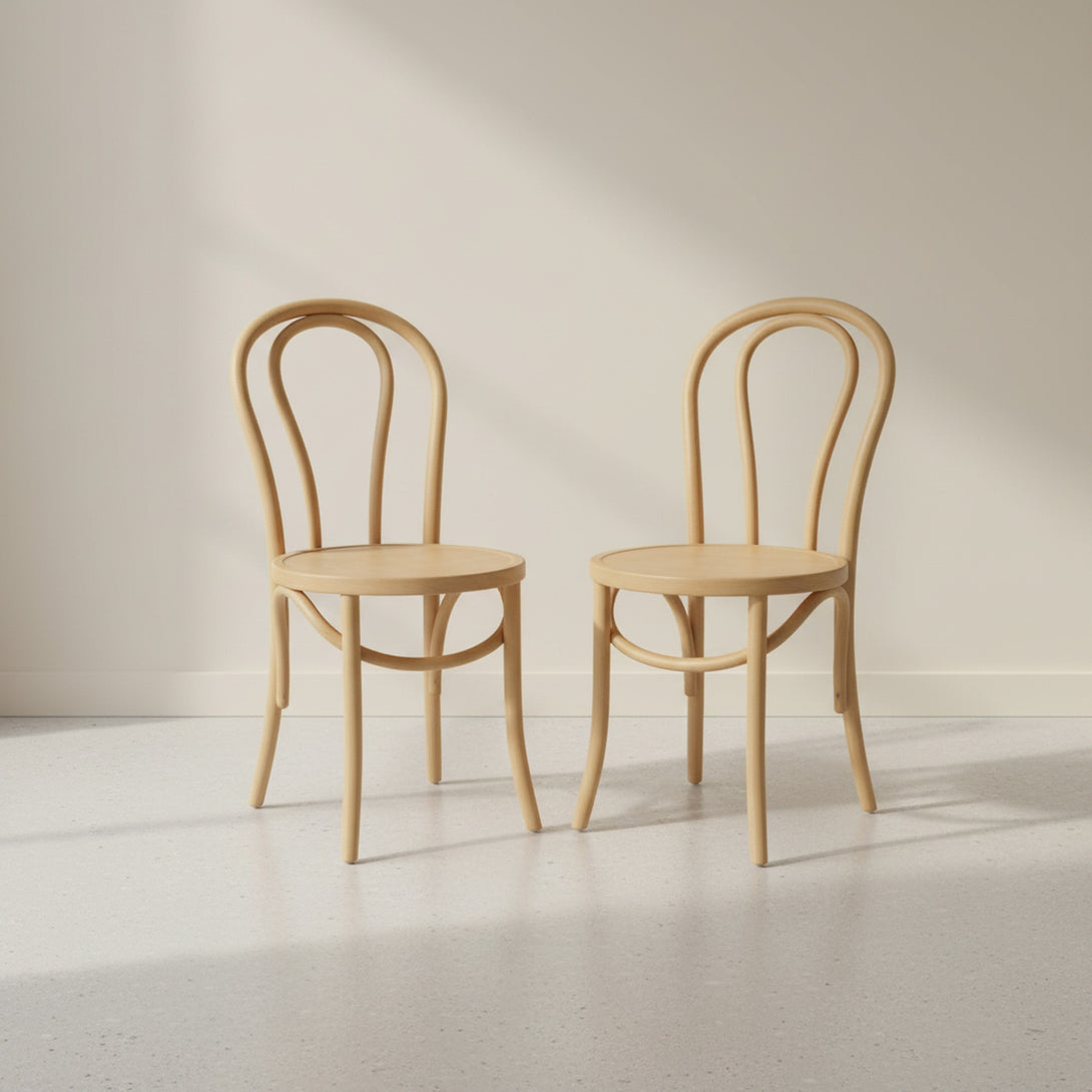 Joshua Thonet Replica Dining Chair – Set of 2 – Natural