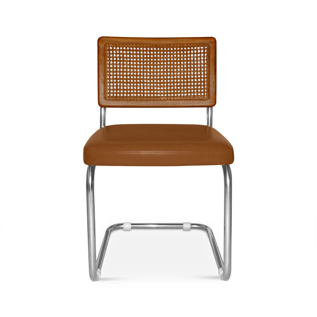 Adrian Cesca Replica Dining Chair – Set of 2 – Orange