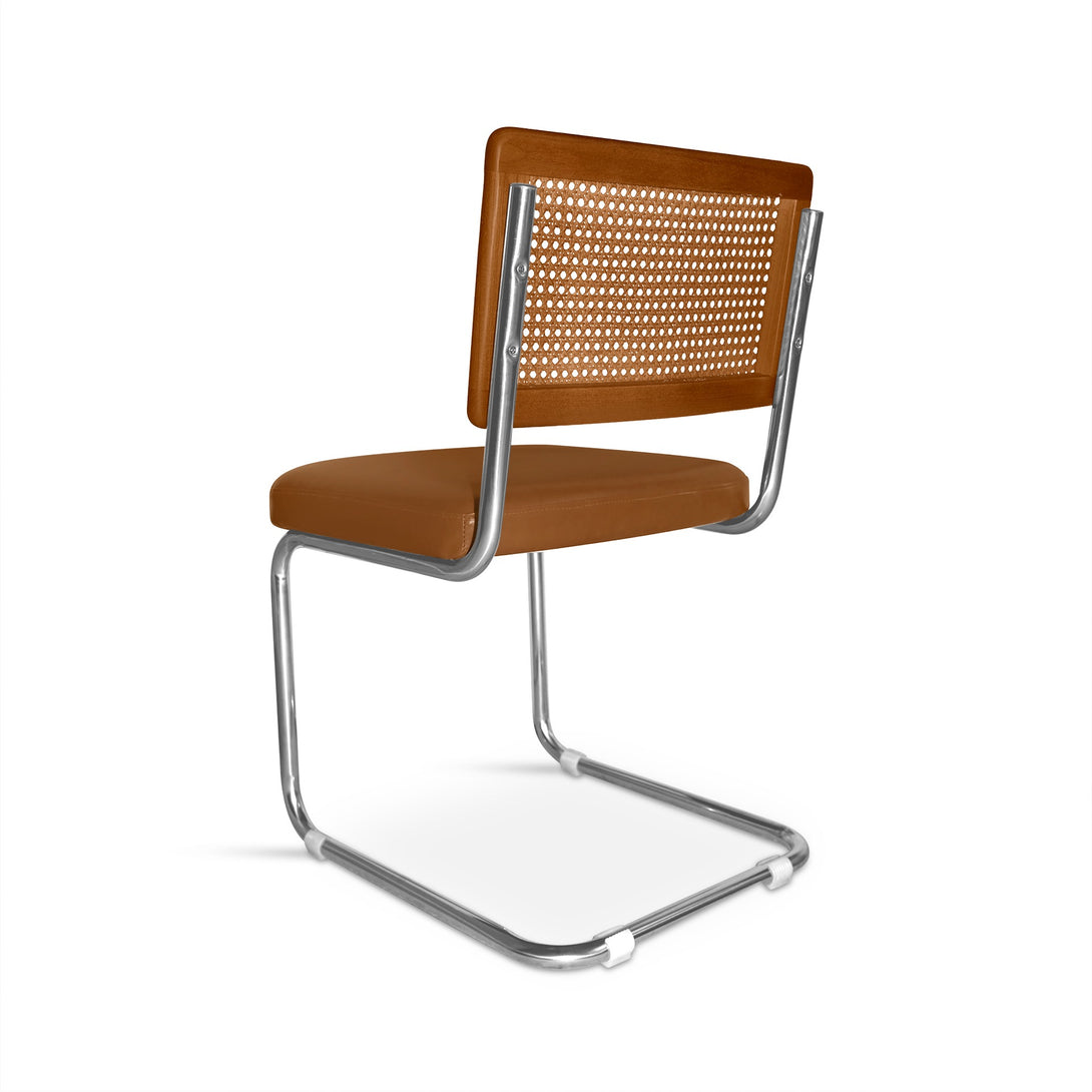 Adrian Cesca Replica Dining Chair – Set of 2 – Orange