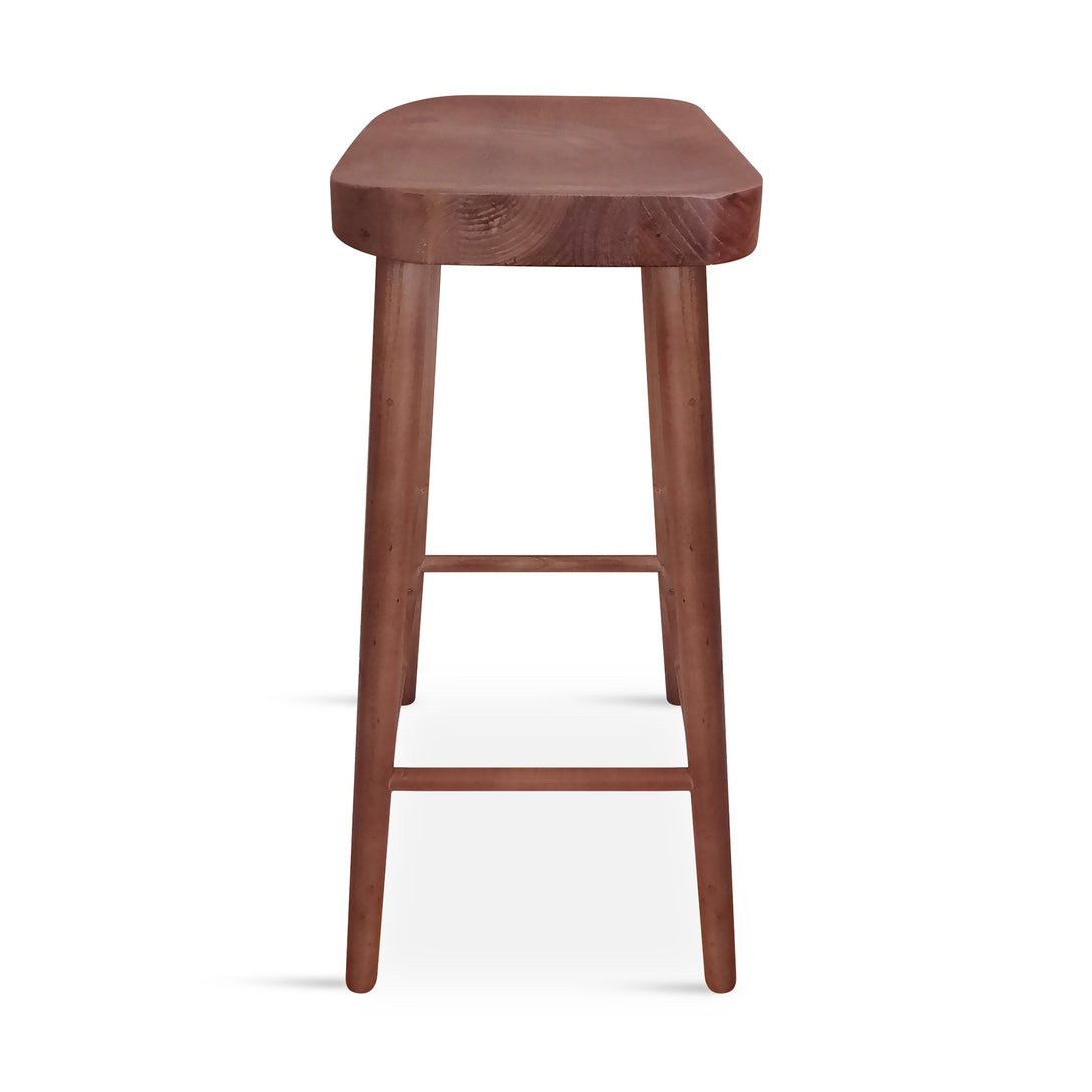 Jaxon Bar Stool - Deep Oak