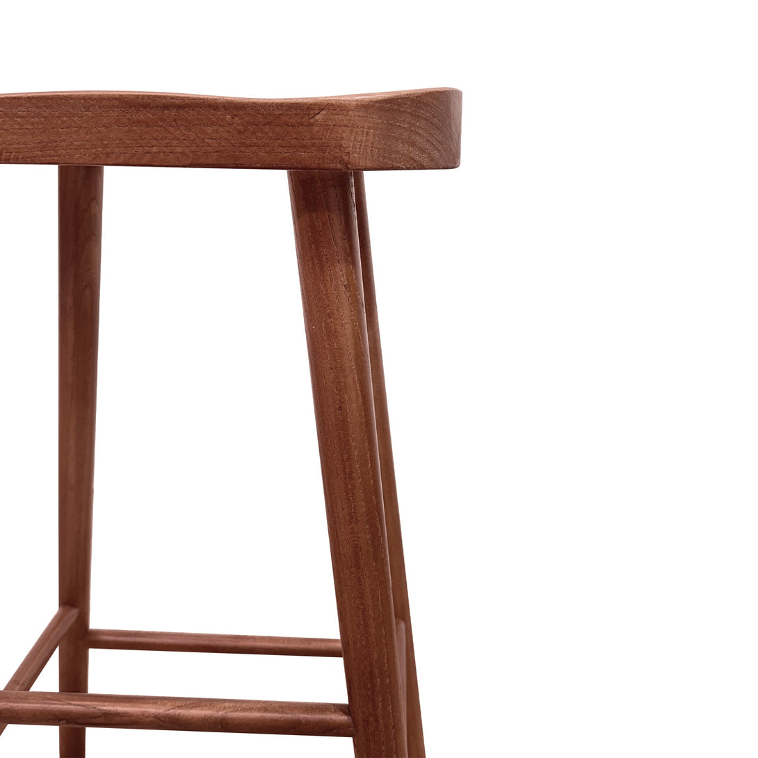 Jaxon Bar Stool - Deep Oak