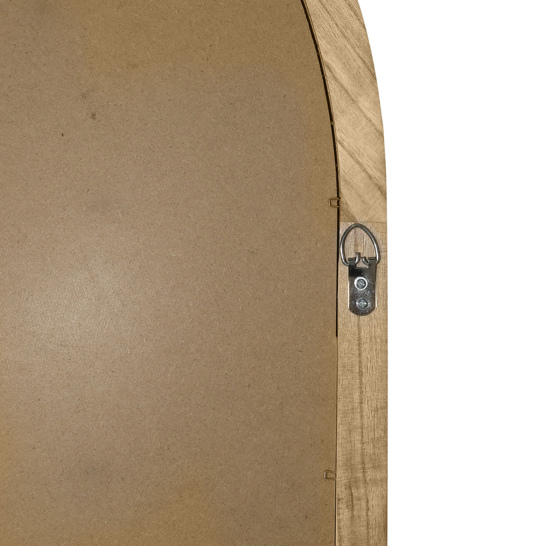 Halo Arched Full Length Mirror 180cm - Light Wood