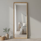 Form Full Length Mirror 165cm - Light Wood
