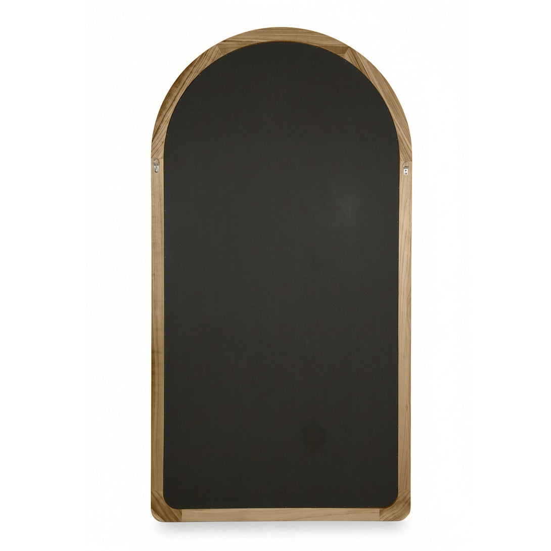 Eden Arched Full Length Mirror 190cm - Light Wood