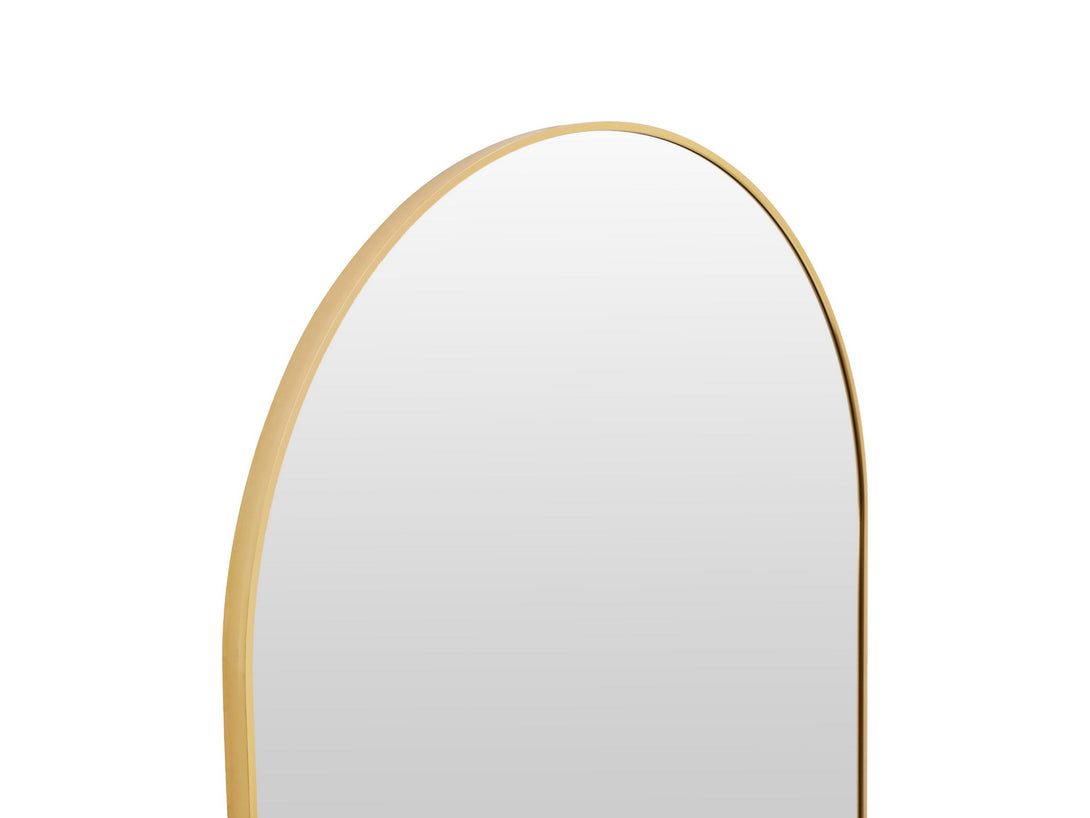 Archie Metal Arched Full Length Mirror - Gold