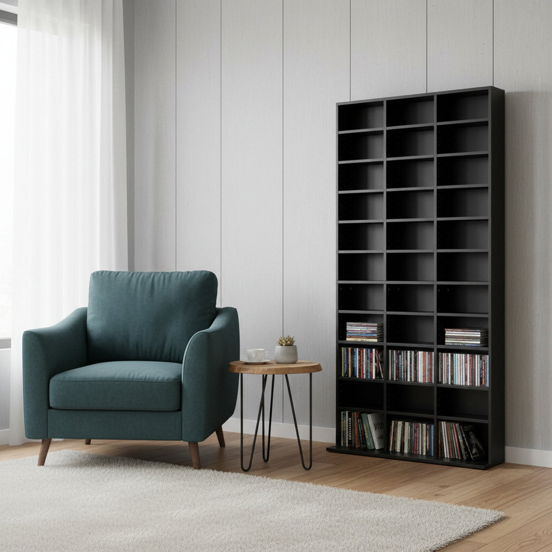 CHAMO CD Storage Shelf - Black