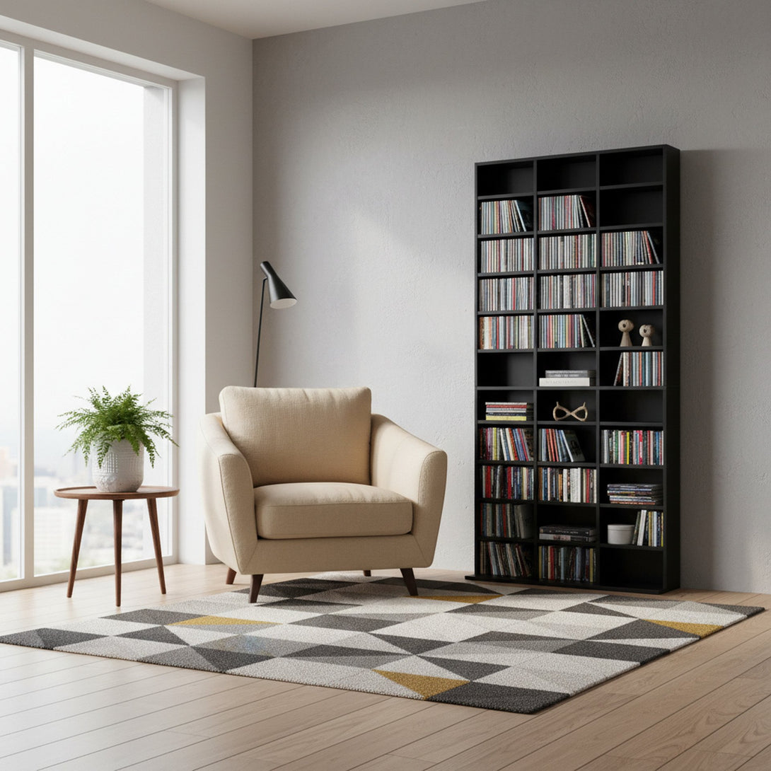 CHAMO CD Storage Shelf - Black