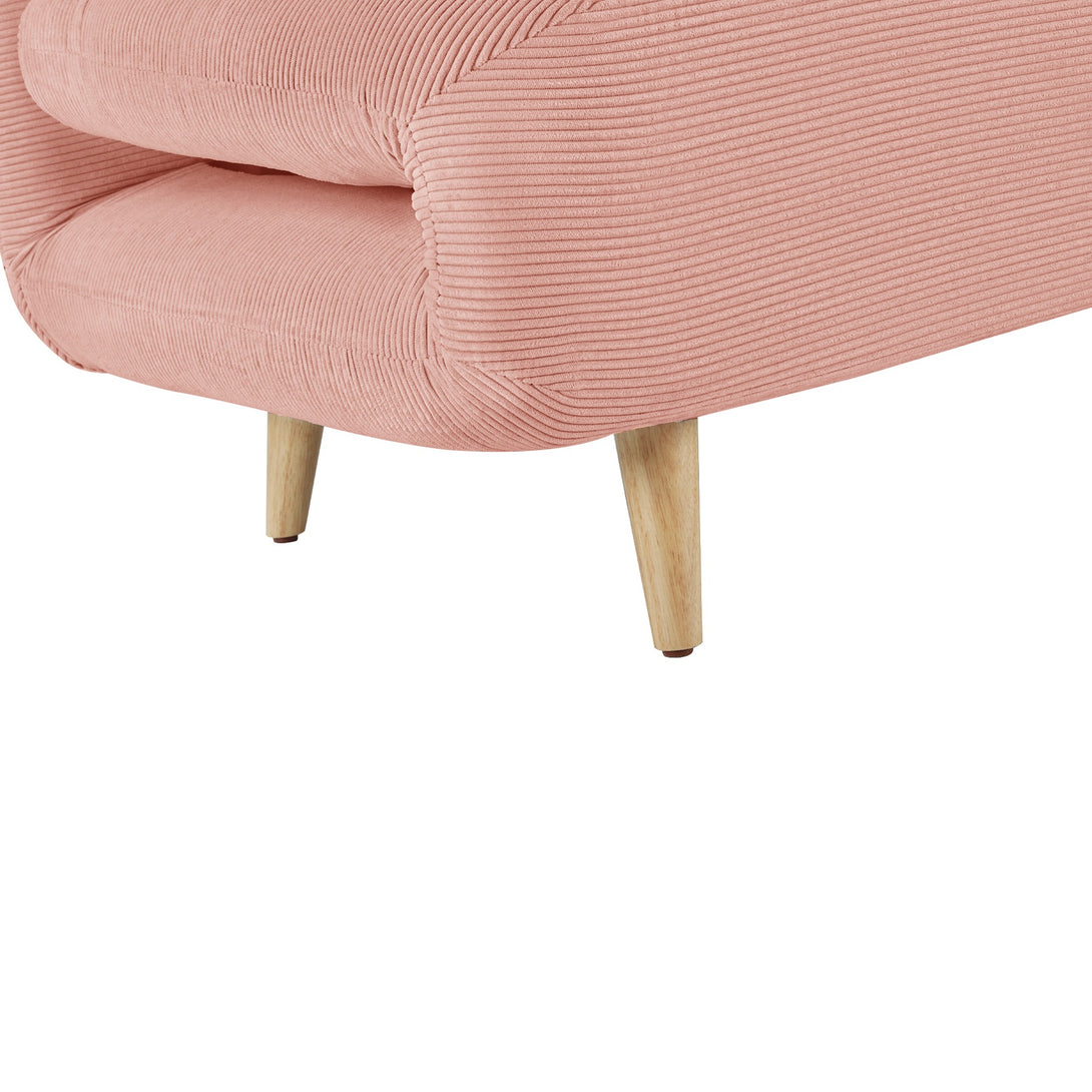 Hastings 1 Seater Fold-Out Sofa Bed - Pink