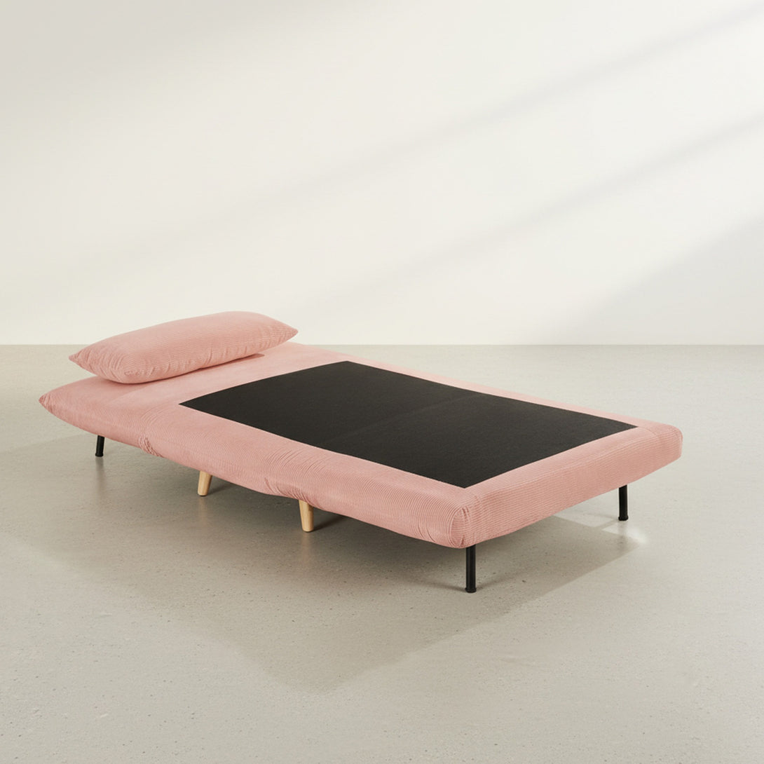 Hastings 1 Seat Fold-Out Sofa Bed - Pink