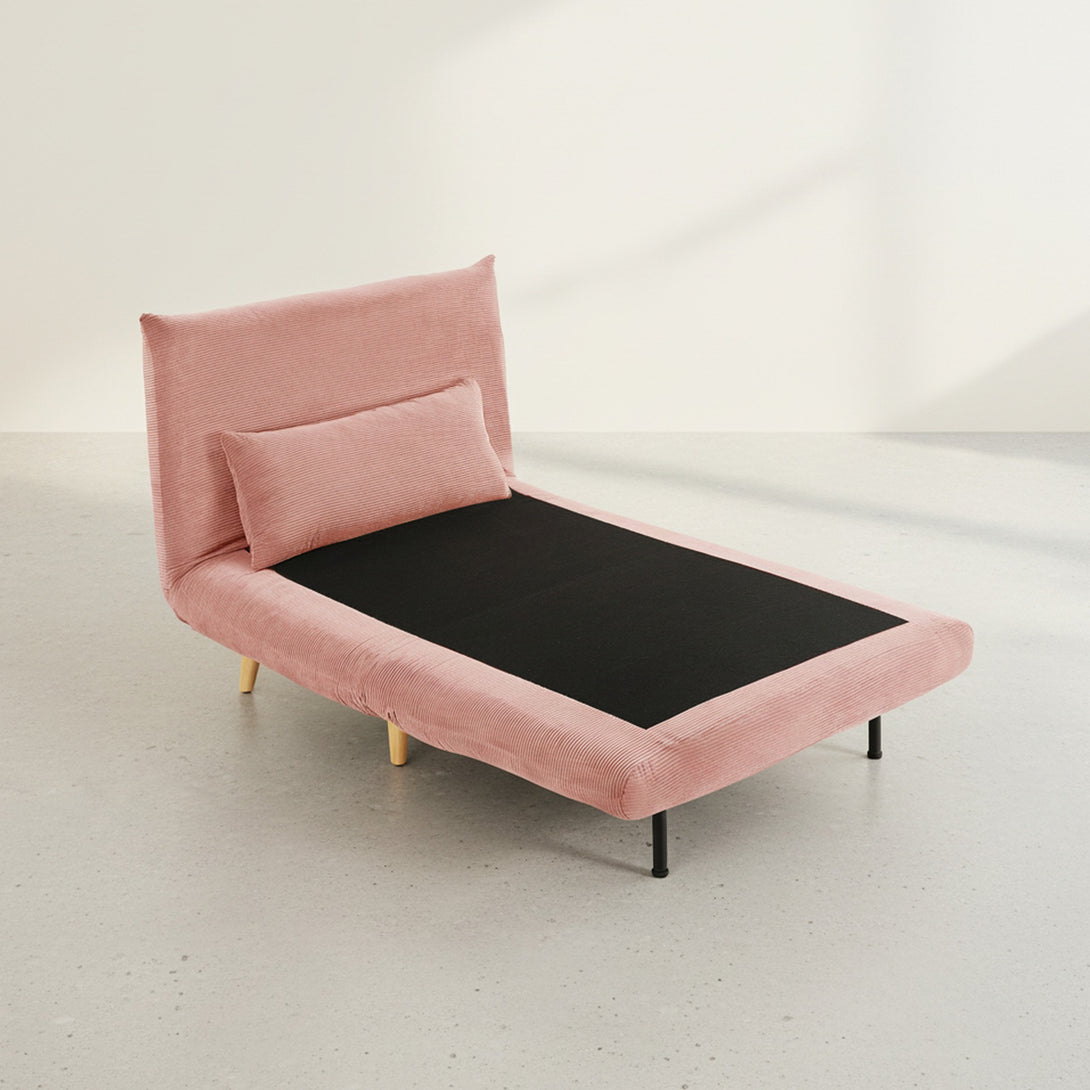 Hastings 1 Seat Fold-Out Sofa Bed - Pink