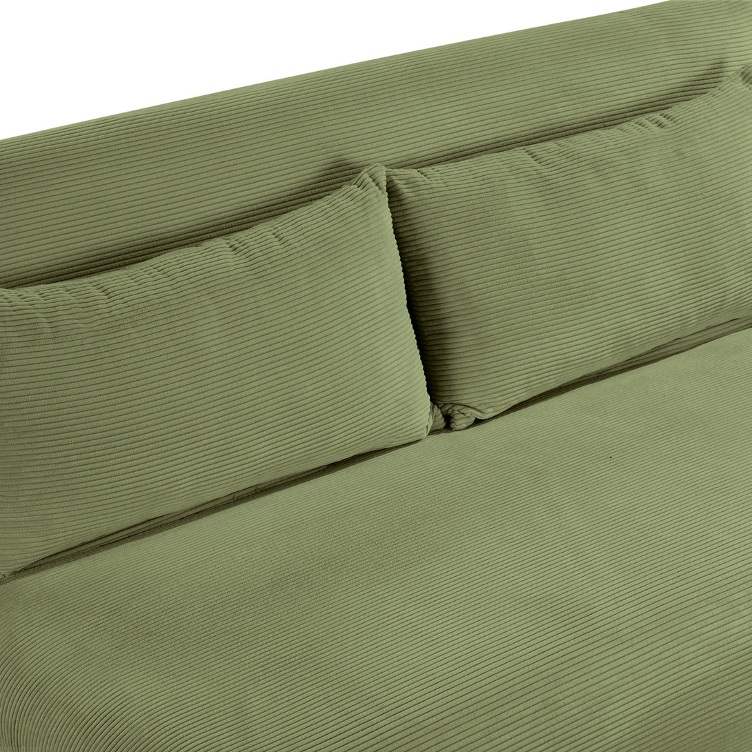 Hastings 2 Seater Fold-Out Sofa Bed - Olive