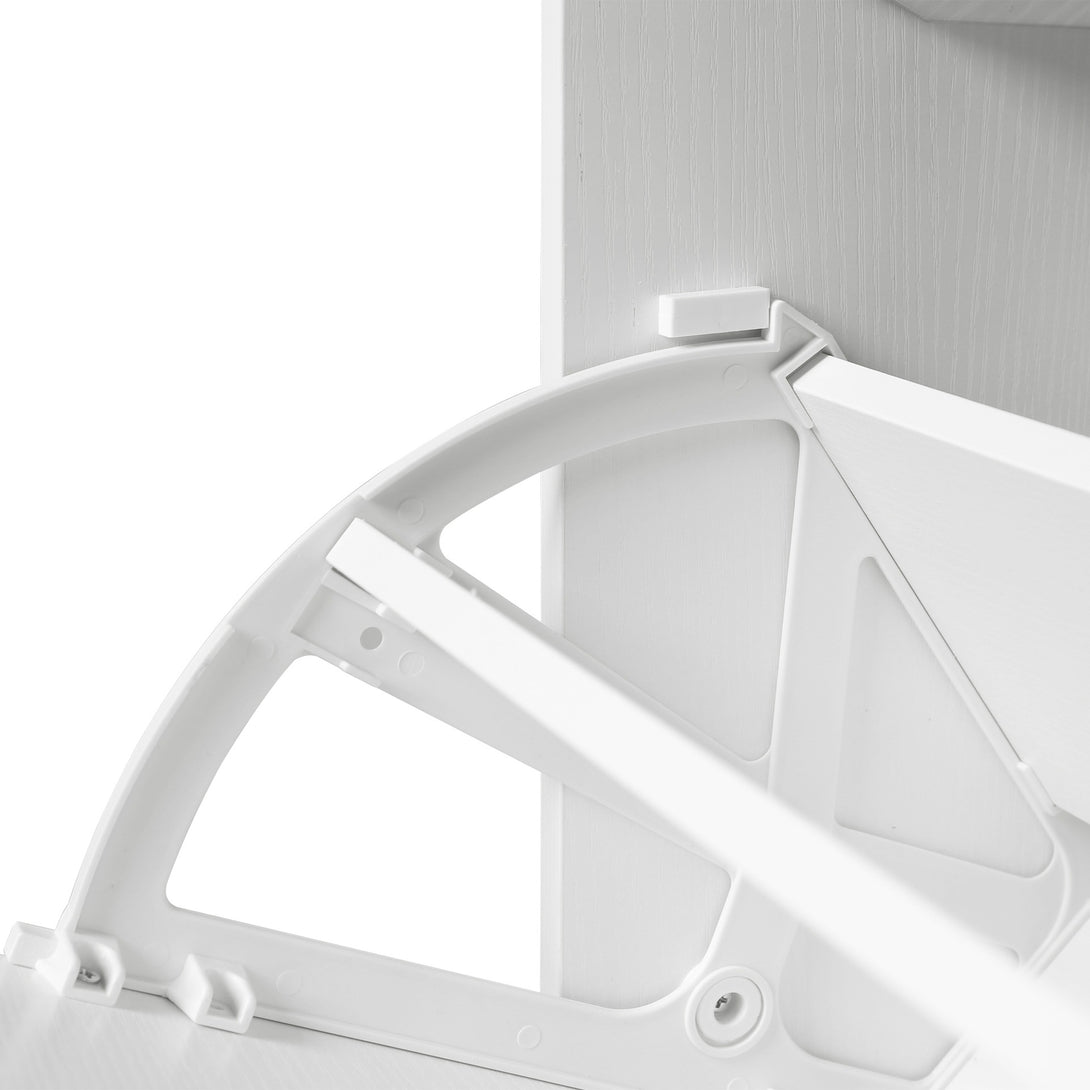 Melo 5 Drawer Shoe Cabinet Storage Rack - White