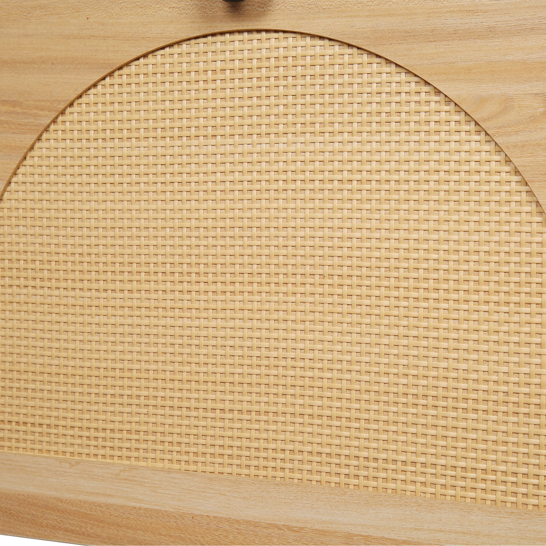 Solma 4 Drawer Shoe Cabinet Storage Rack - White Elm