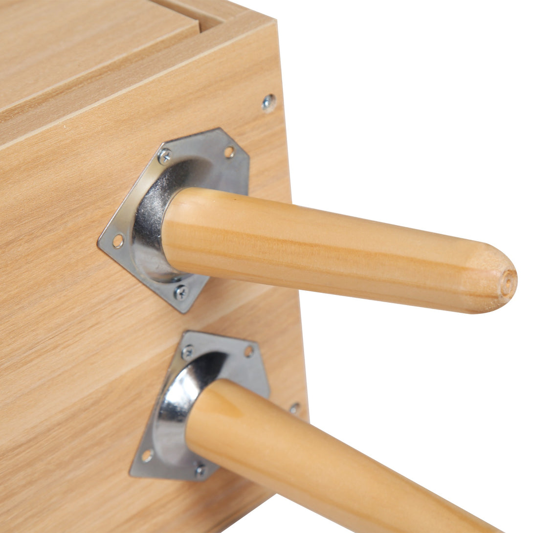 Solma 4 Drawer Shoe Cabinet Storage Rack - White Elm