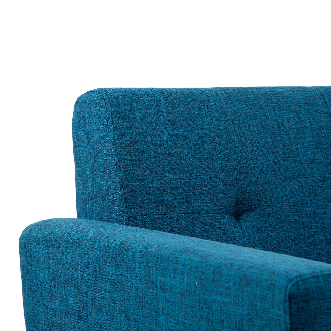 Vibe 2 Seater Sofa - Blue | Stylish Comfort for Your Home – Treasurebox