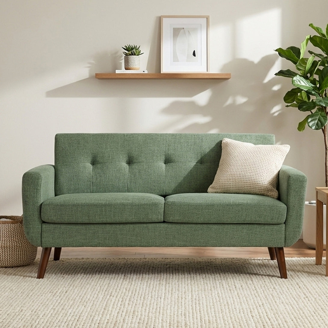 Vibe 2 Seater Sofa - Green