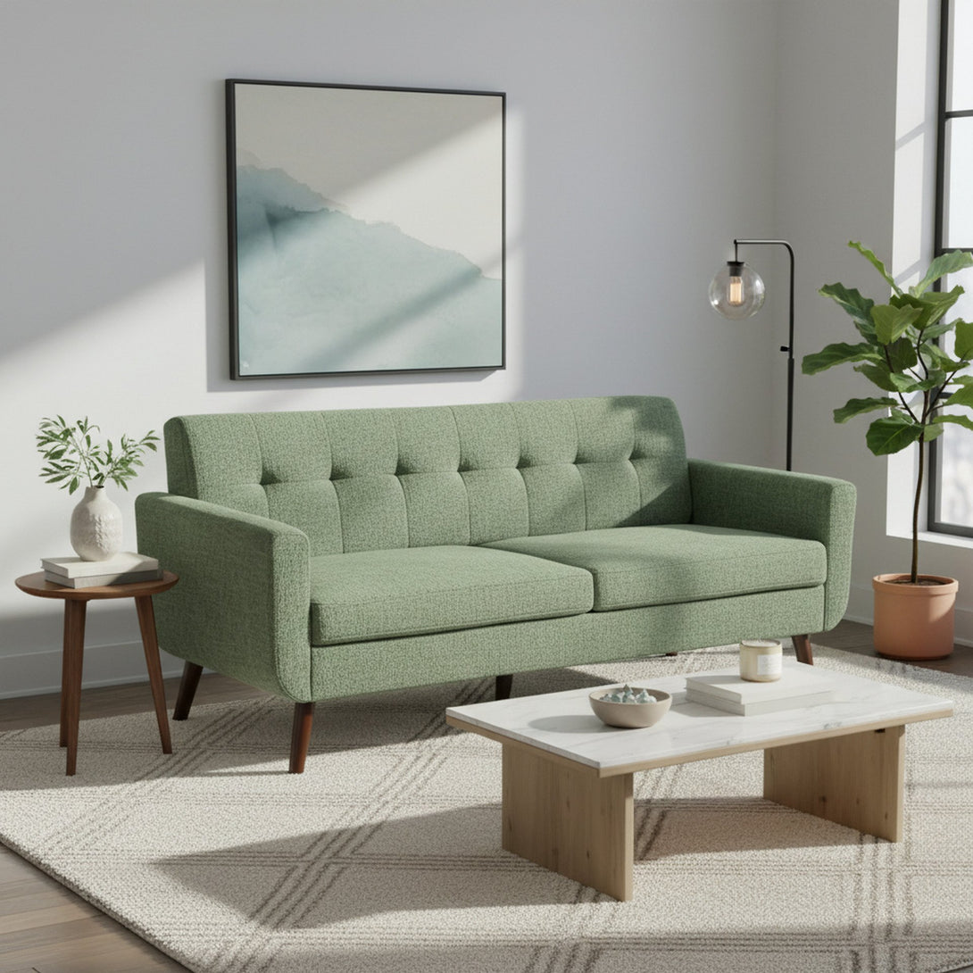 Vibe 3 Seater Sofa - Green