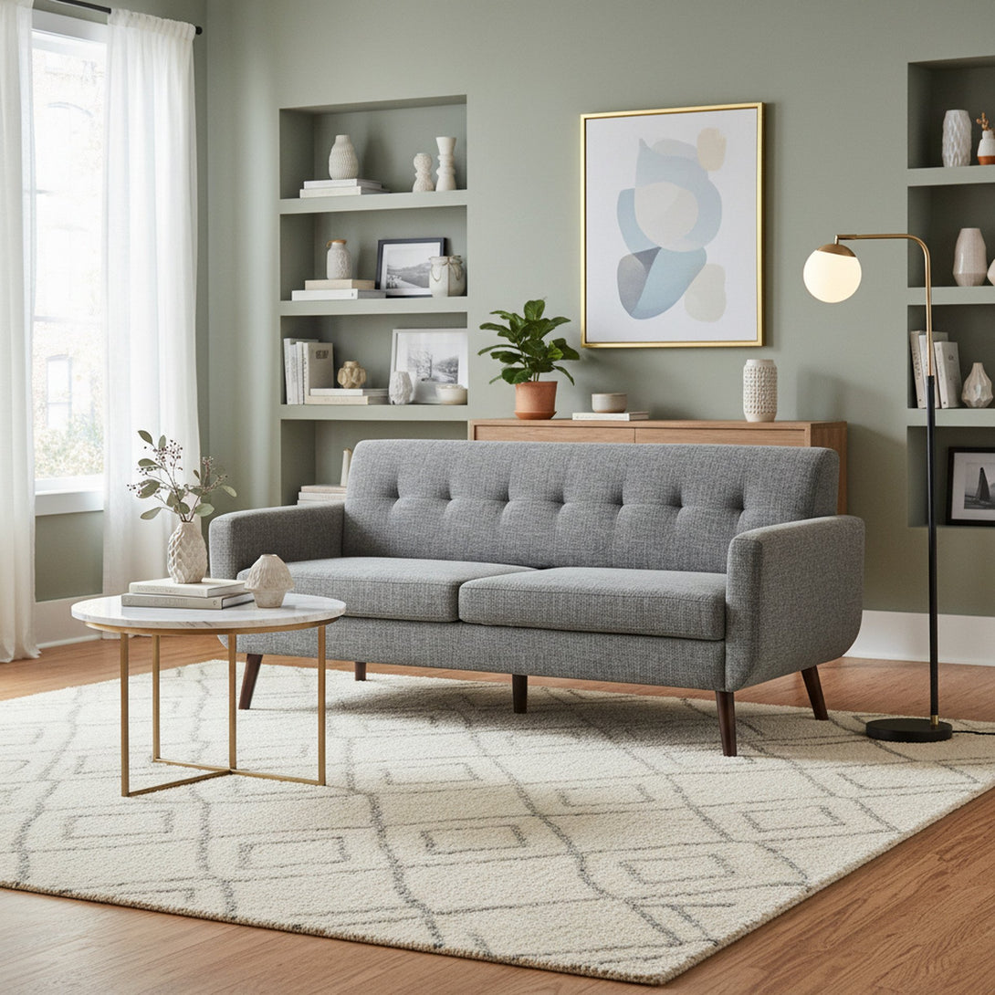 Vibe 3 Seater Sofa - Grey