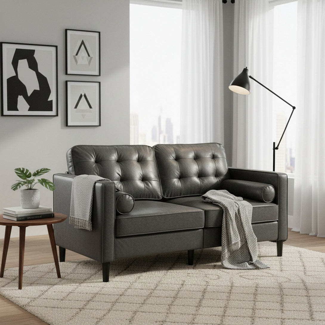 Apex 2 Seater Sofa - Dark Grey