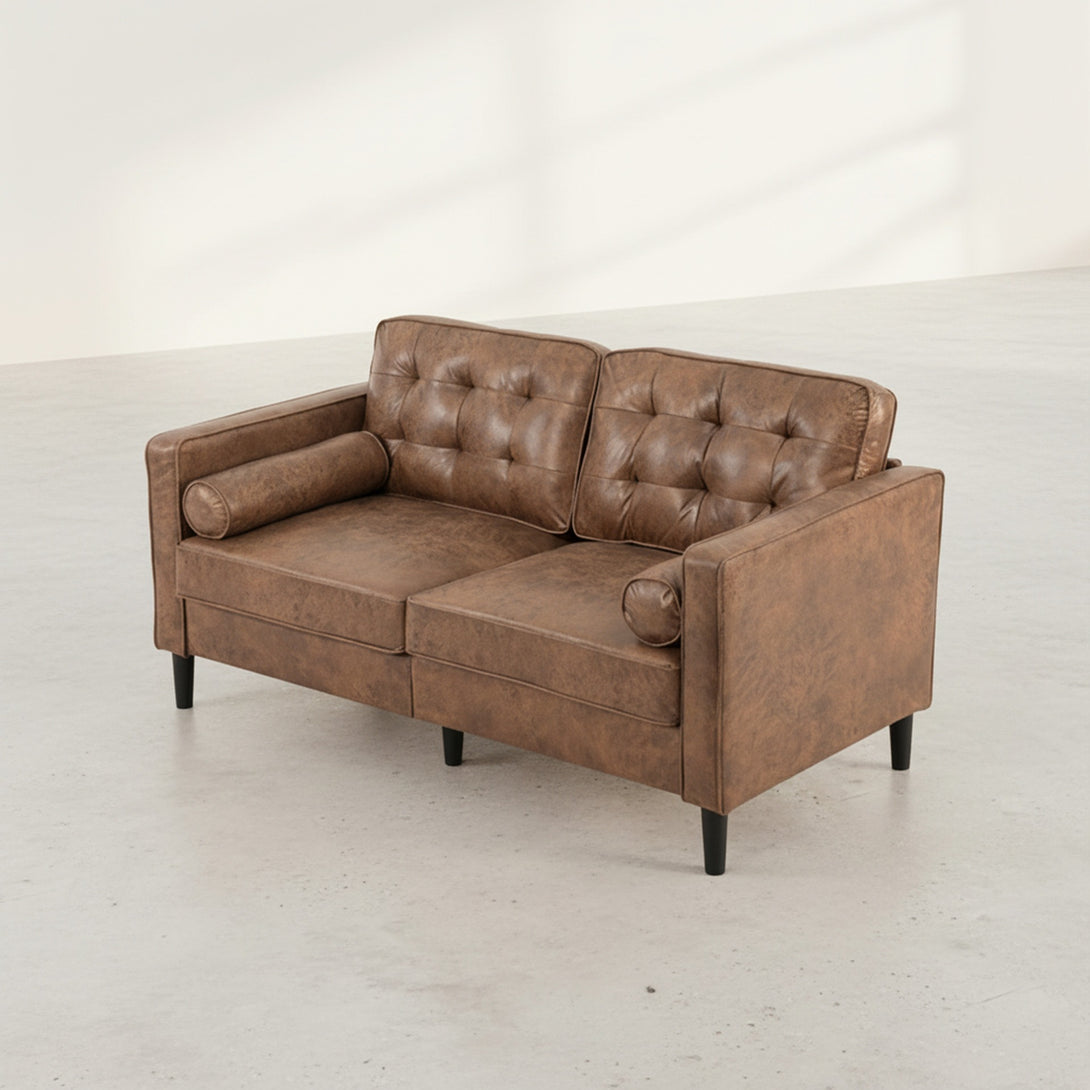 Apex 2 Seater Sofa - Brown