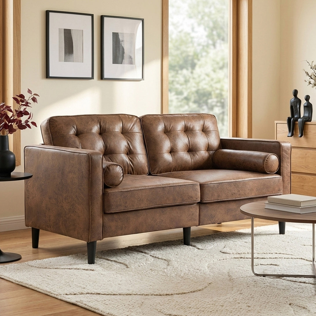 Apex 2 Seater Sofa - Brown