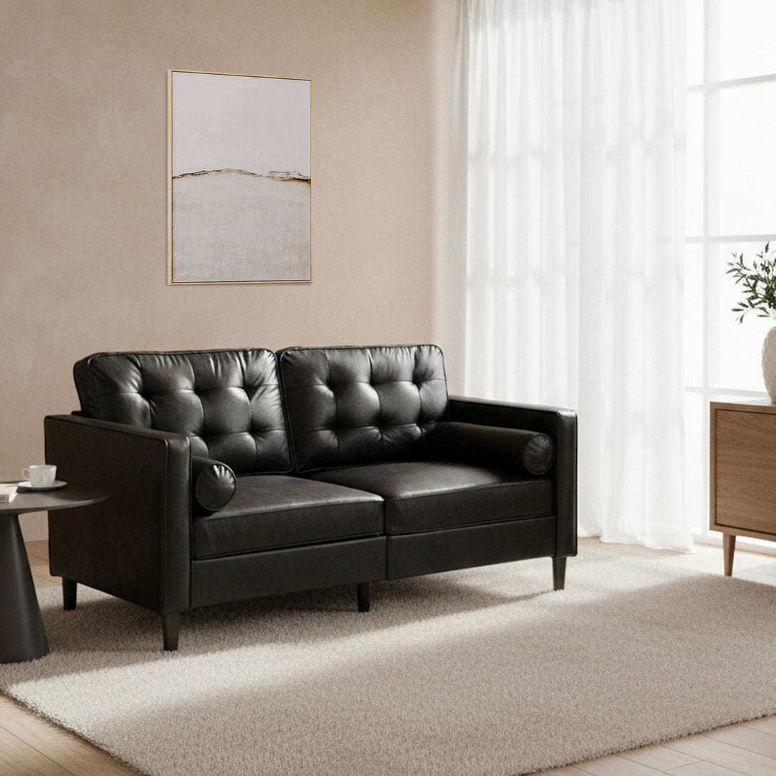 Apex 2 Seater Sofa - Black