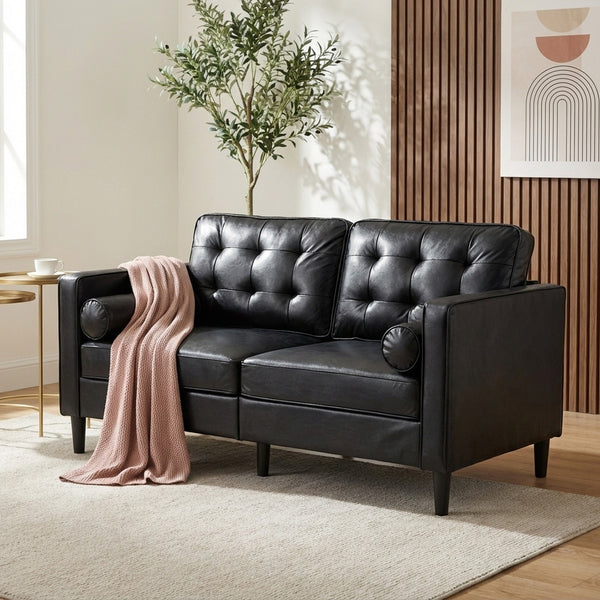 Apex 2 Seater Sofa - Black