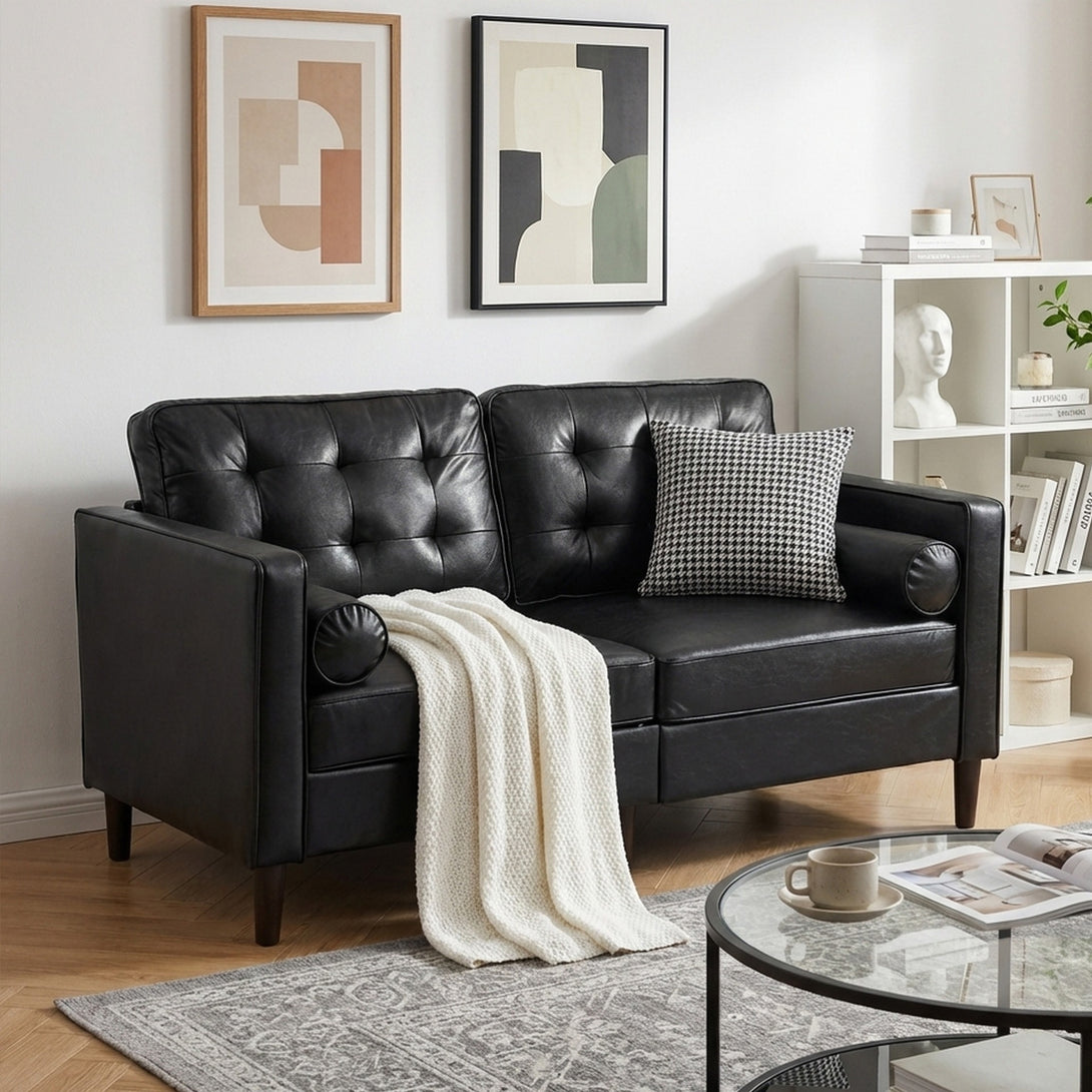 Apex 2 Seater Sofa - Black