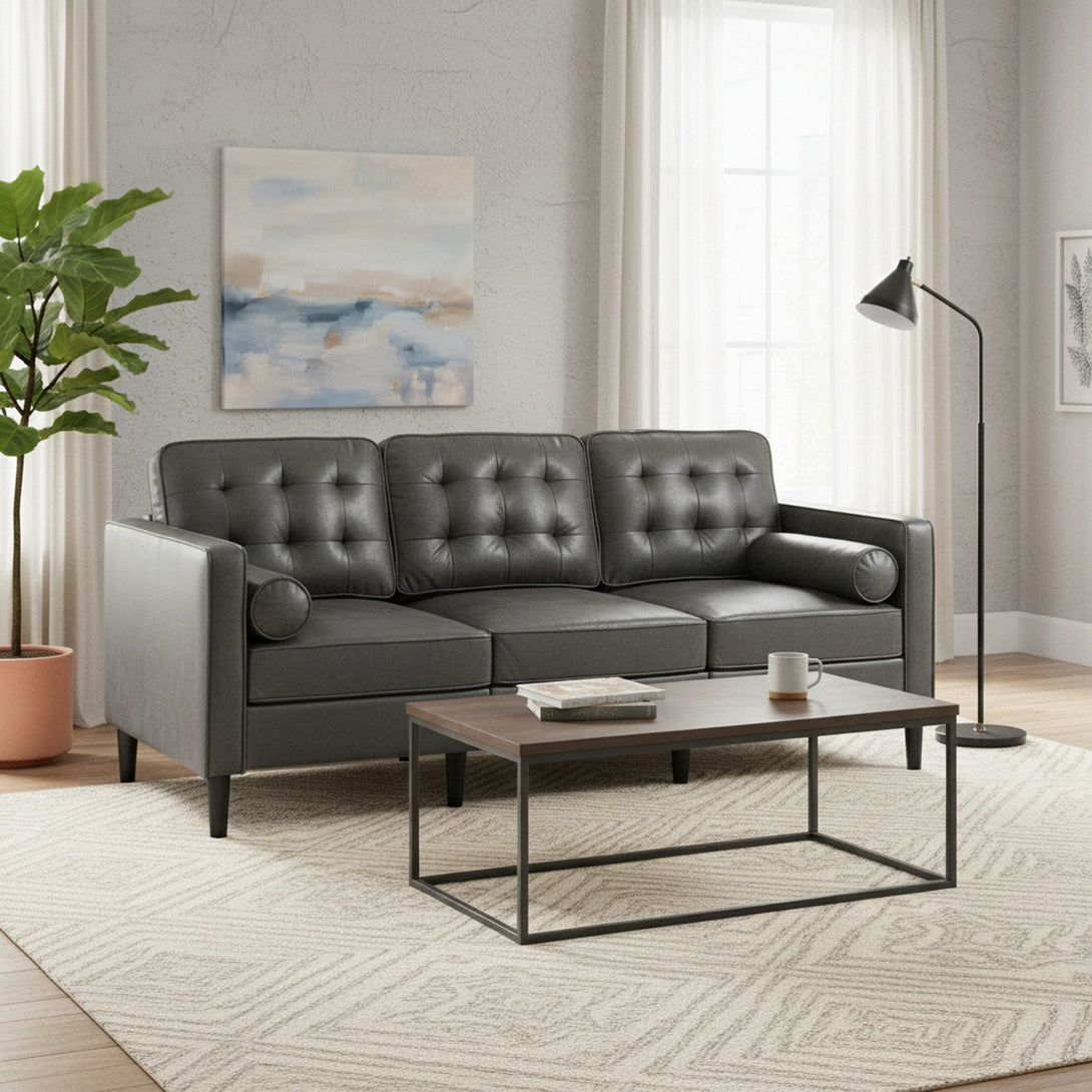 Apex 3 Seater Sofa - Dark Grey