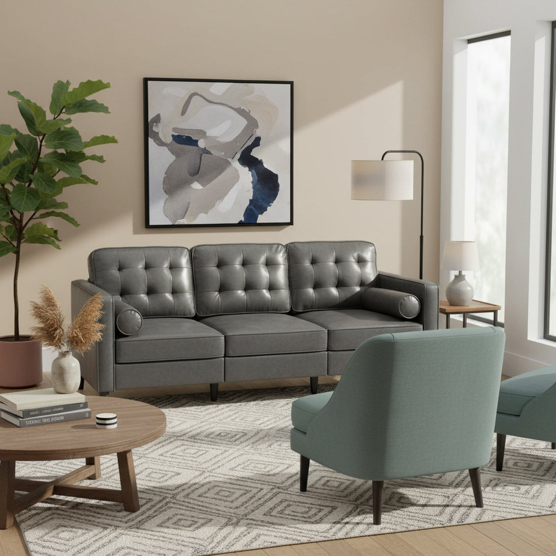 Apex 3 Seater Sofa - Dark Grey