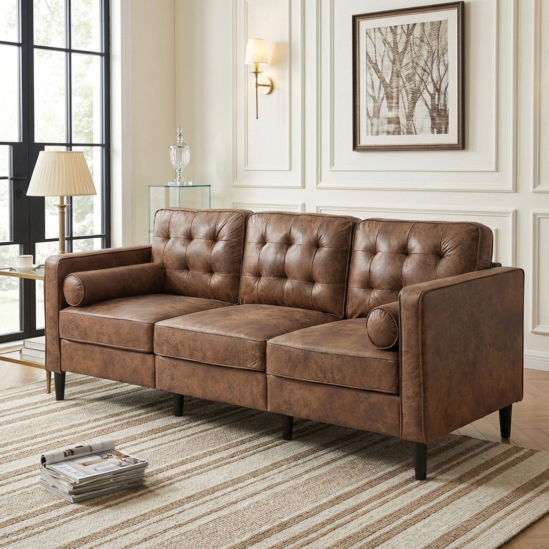 Apex 3 Seater Sofa - Brown